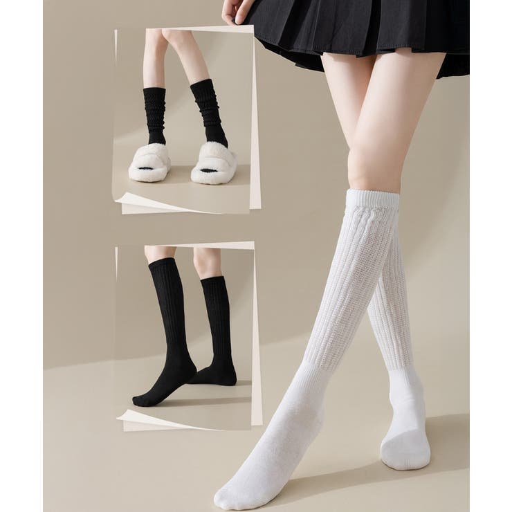 ハイソックス5足セット くしゅくしゅ靴下 | Miniministore | 詳細画像5 