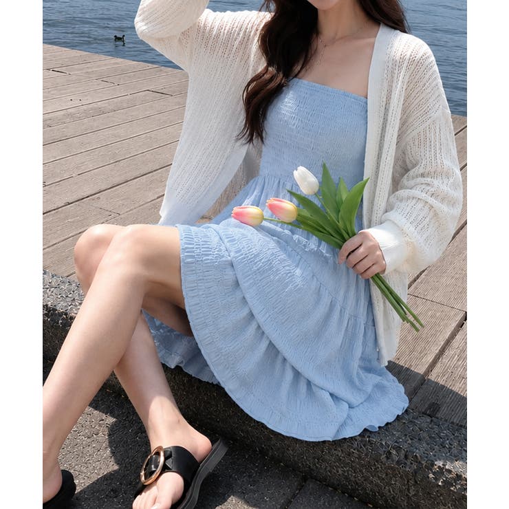 ティアードキャミワンピース シャーリング | Miniministore | 詳細画像14 