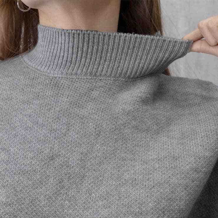 ハイネックニットセーター レディース秋冬 | Miniministore | 詳細画像18 