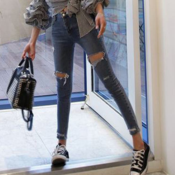 ダメージ スキニー レディース 品番 Ii Miniministore ミニミニストア のレディース ファッション通販 Shoplist ショップリスト