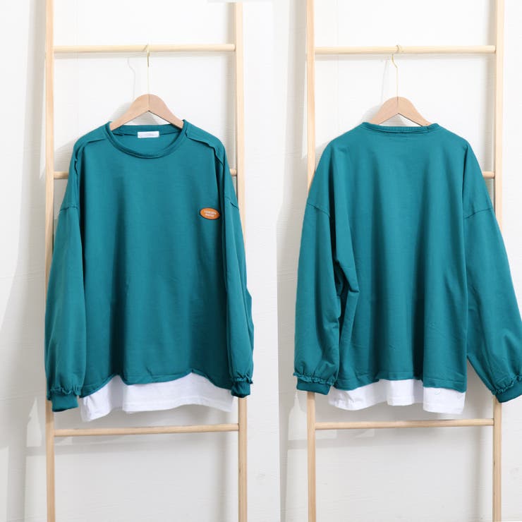 重ね着風スウェットトレーナー 韓国 風 品番 Ii Miniministore ミニミニストア のレディースファッション通販 Shoplist ショップリスト