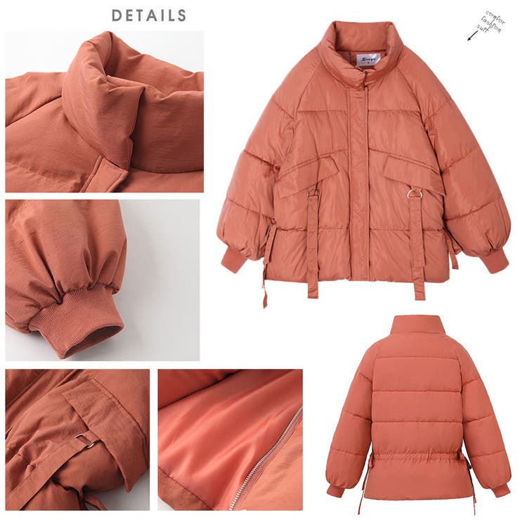 ジャケット フェイクダウン レディース | Miniministore | 詳細画像3 