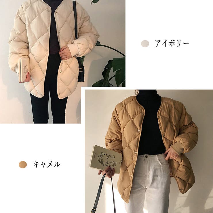 モンミミ monmimi キルティングジャケット ママサイズ
