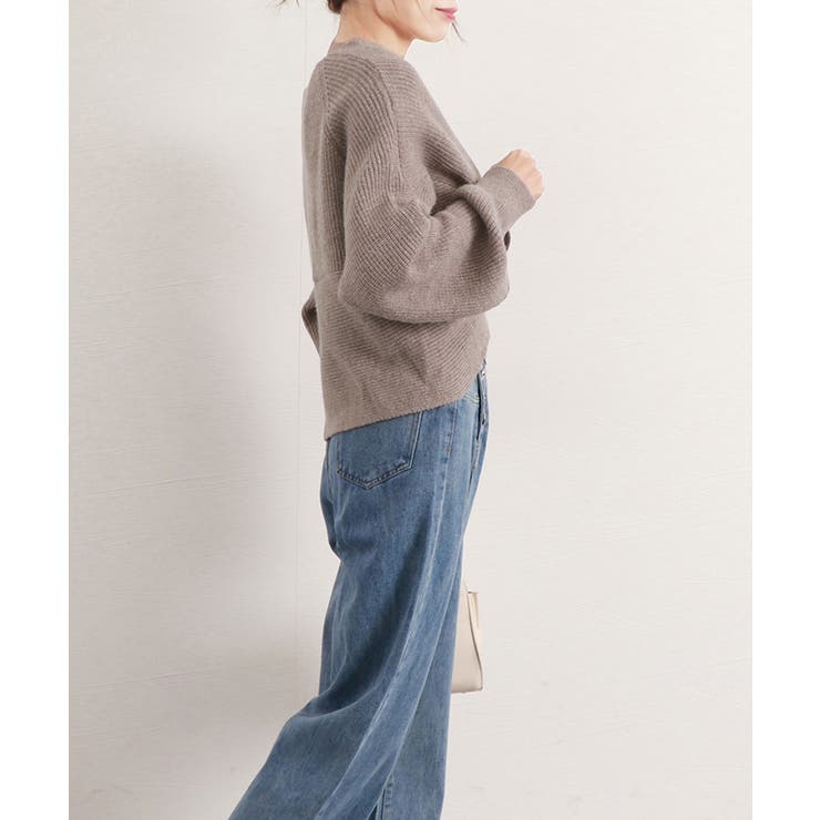 カシュクール ニットトップス レディース | Miniministore | 詳細画像20 