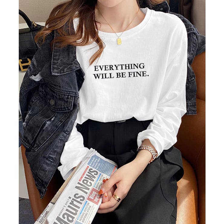 ロゴプリント長袖TシャツレディースロンT | Miniministore | 詳細画像16 