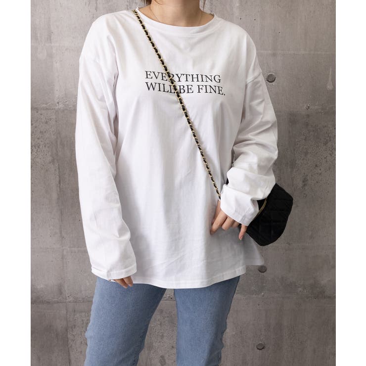 ロゴプリント長袖TシャツレディースロンT | Miniministore | 詳細画像23 