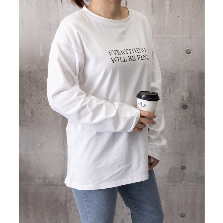 ロゴプリント長袖TシャツレディースロンT | Miniministore | 詳細画像24 