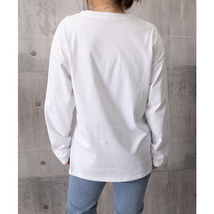 ロゴプリント長袖TシャツレディースロンT | Miniministore | 詳細画像25 
