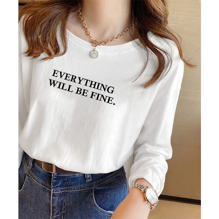 ロゴプリント長袖TシャツレディースロンT | Miniministore | 詳細画像6 