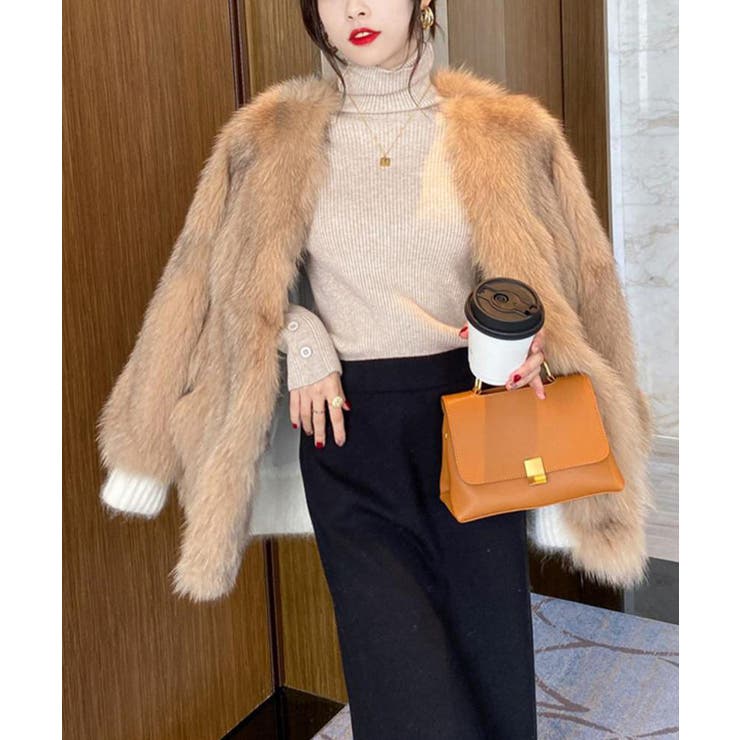 ハイネックニットトップス 長袖ニットソー | Miniministore | 詳細画像4 