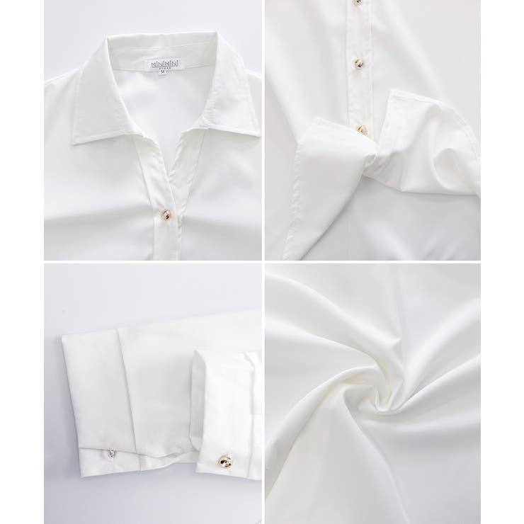 シャツブラウス 長袖 レディース | Miniministore | 詳細画像30 