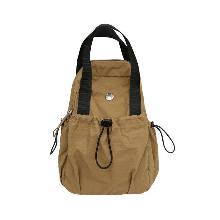キャメル | ミニリュック2wayナイロンバッグ小さめ | Miniministore