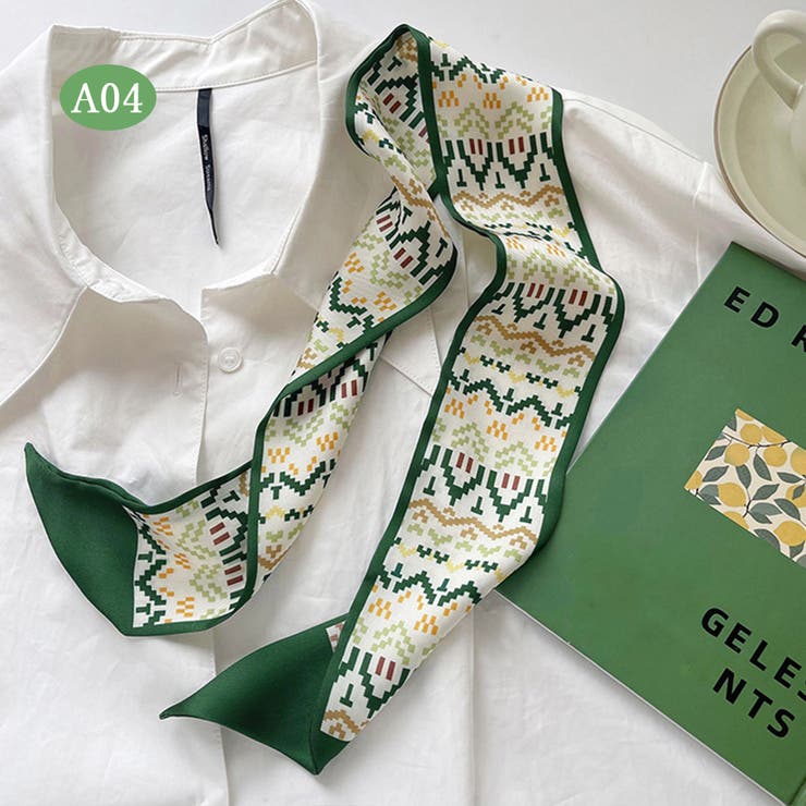 A04 | マルチスカーフ 首巻き バッグスカーフ | Miniministore