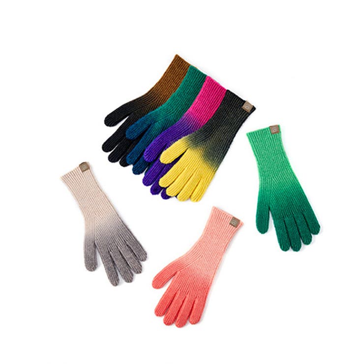 グラデーションニット手袋 スマホ対応手袋 | Miniministore | 詳細画像15 