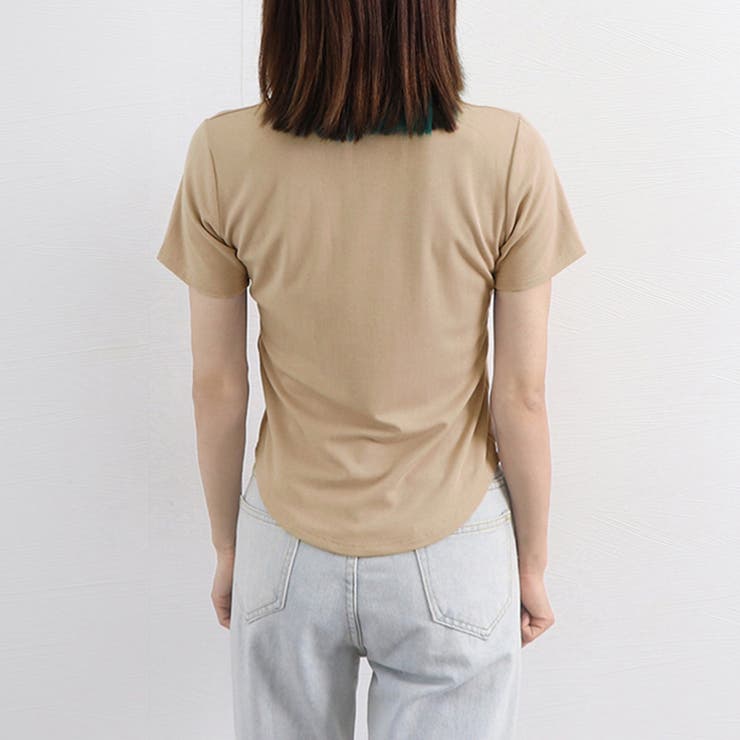 無地 Tシャツ クルーネック レディース | Miniministore | 詳細画像12 