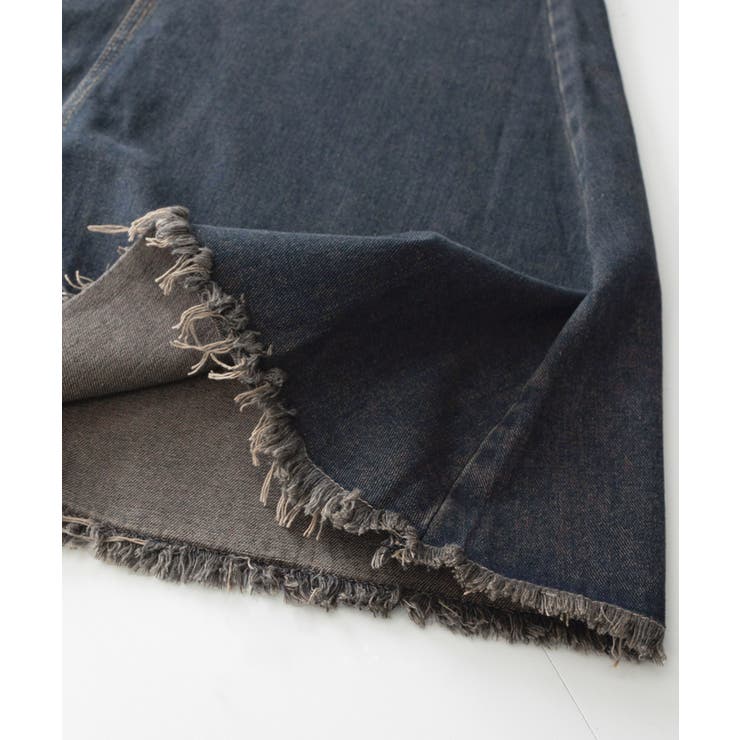 フリンジデニムスカートマーメイドスカート | Miniministore | 詳細画像19 