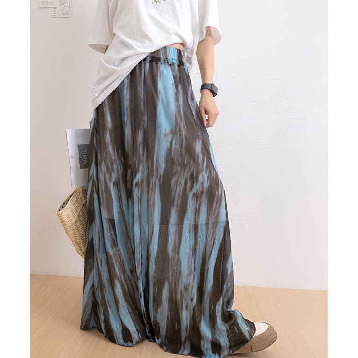 マキシスカート 春夏タイダイスカート薄手 | Miniministore | 詳細画像16 