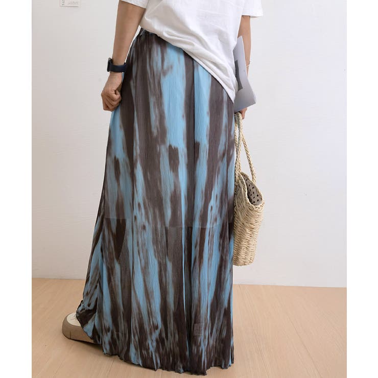 マキシスカート 春夏タイダイスカート薄手 | Miniministore | 詳細画像18 