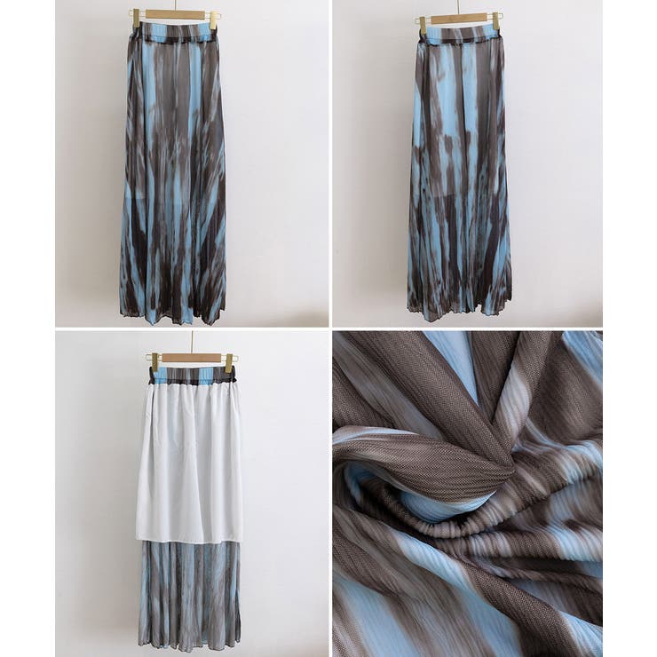 マキシスカート 春夏タイダイスカート薄手 | Miniministore | 詳細画像23 