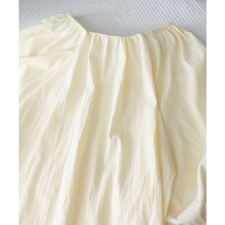 半袖シャツブラウス シャーリングトップス | Miniministore | 詳細画像20 