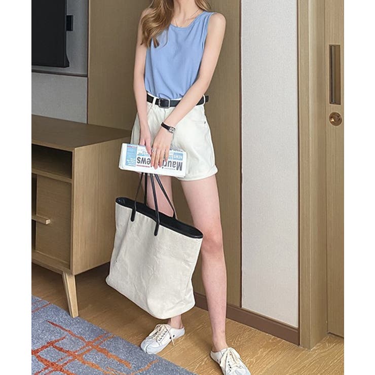 ニットタンクトップ サイドスリット韓国風 | Miniministore | 詳細画像10 