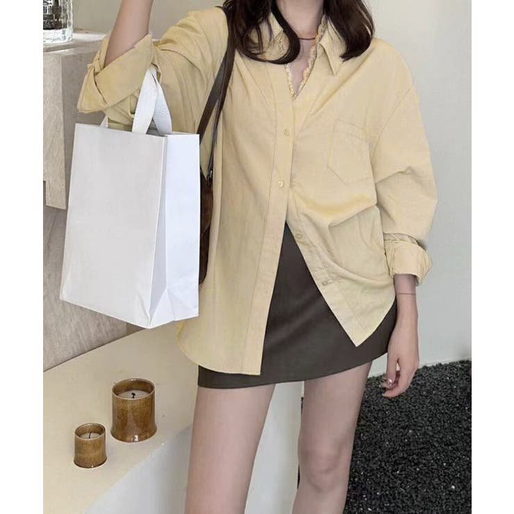 シャツブラウス長袖 レース襟シャツ春秋夏 | Miniministore | 詳細画像14 