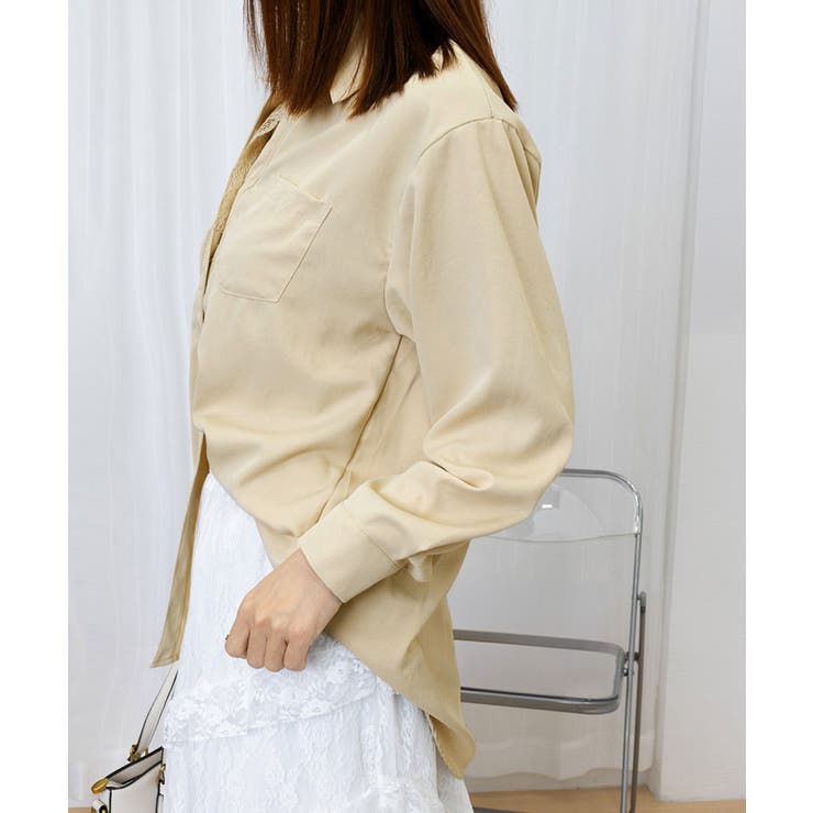 シャツブラウス長袖 レース襟シャツ春秋夏 | Miniministore | 詳細画像19 