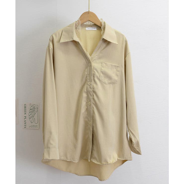 シャツブラウス長袖 レース襟シャツ春秋夏 | Miniministore | 詳細画像24 