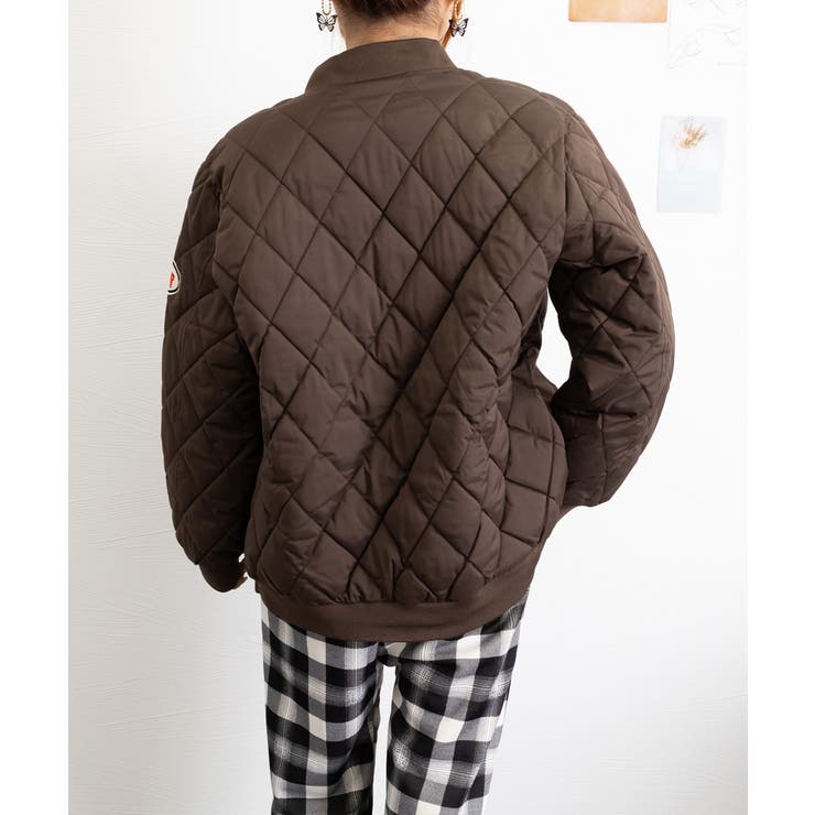 中綿ジャケット キルティングブルゾン防寒 | Miniministore | 詳細画像18 