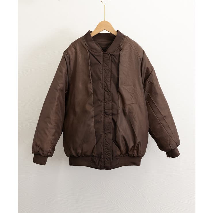 中綿ジャケット キルティングブルゾン防寒 | Miniministore | 詳細画像22 