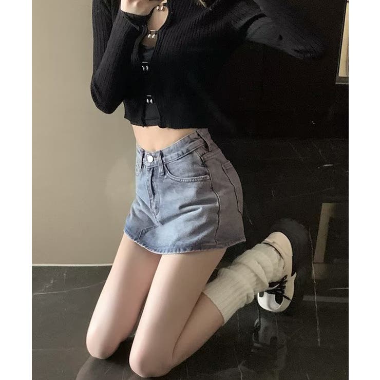 デニムスカパン キュロットスカート韓国風 | Miniministore | 詳細画像14 