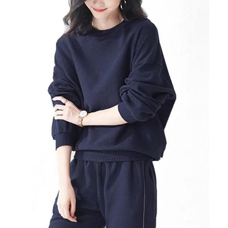 ワッフルスウェットセットアップ 春秋長袖 | Miniministore | 詳細画像7 