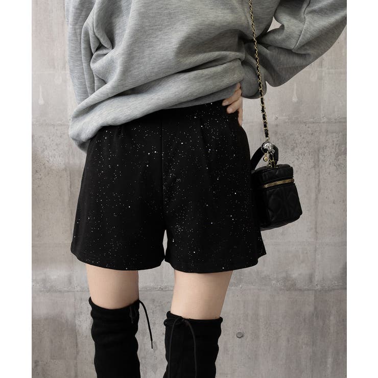 ラメツイード風ショートパンツハイウエスト | Miniministore | 詳細画像19 