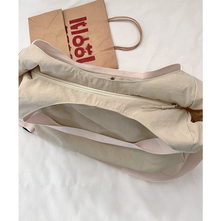 ナイロンショルダーバッグ大容量トート軽量 | Miniministore | 詳細画像19 