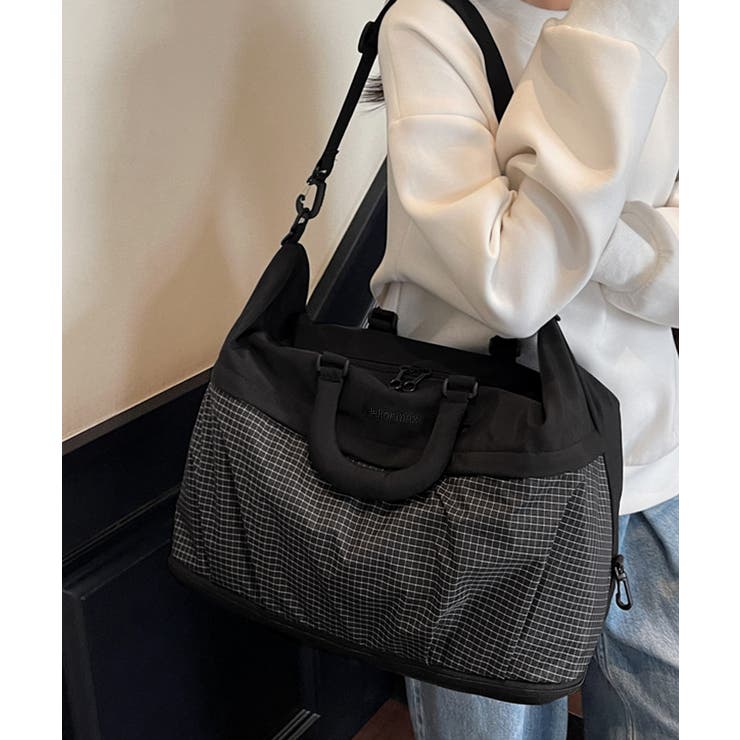 大容量ボストンバッグ 旅行キャリーオン鞄 | Miniministore | 詳細画像6 
