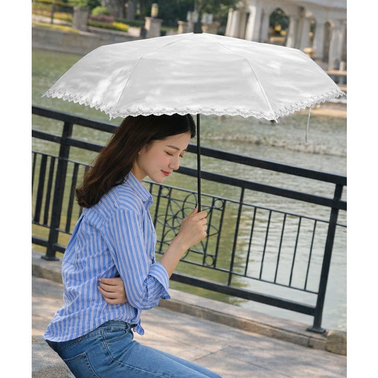 折りたたみ傘 収納袋付き 軽量晴雨兼用傘 | Miniministore | 詳細画像2 