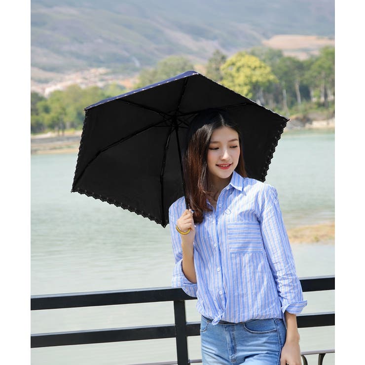 折りたたみ傘 収納袋付き 軽量晴雨兼用傘 | Miniministore | 詳細画像6 