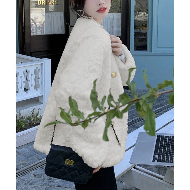 ボアジャケット もこもこアウター 韓国風 | Miniministore | 詳細画像11 