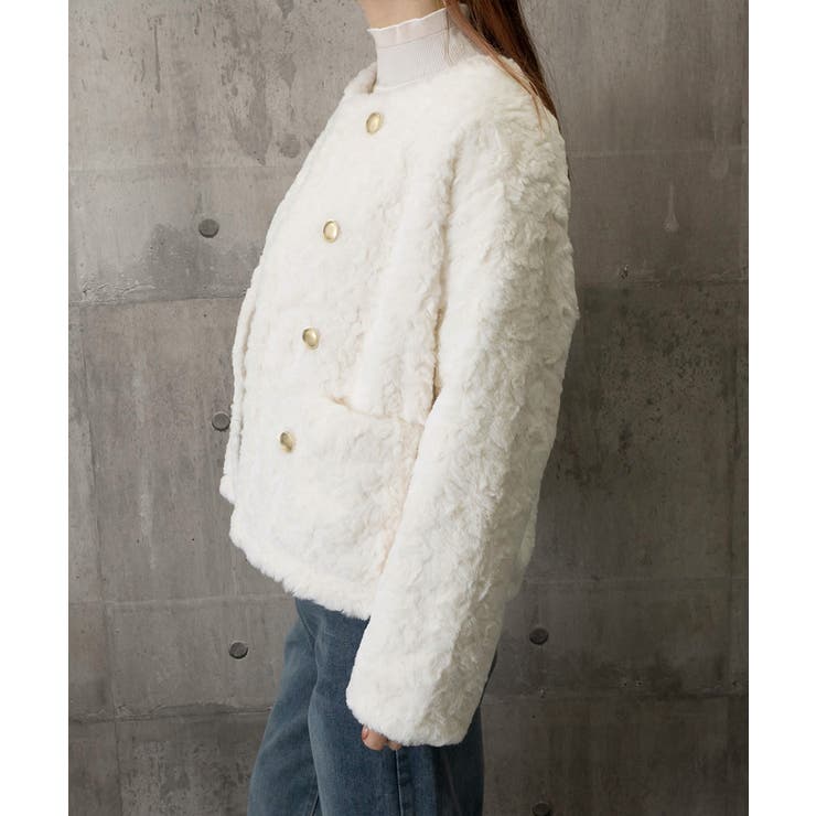 ボアジャケット もこもこアウター 韓国風 | Miniministore | 詳細画像13 