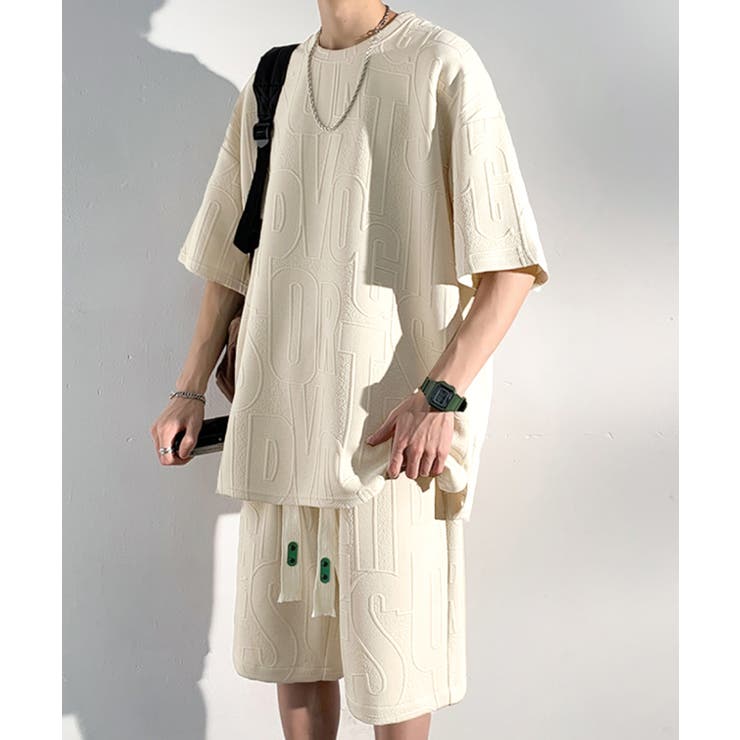メンズ 半袖tシャツ ハーフパンツセット[品番：II000011778]｜AsaAura（アサオーラ）のメンズ ファッション通販｜SHOPLIST（ショップリスト）