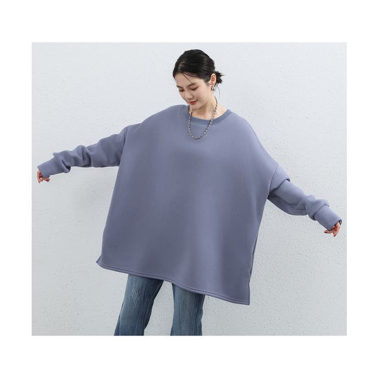 ビッグシルエットスウェット裏起毛トップス | Miniministore | 詳細画像19 