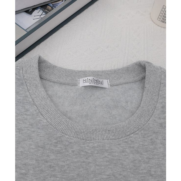 ビッグシルエットスウェット裏起毛トップス | Miniministore | 詳細画像31 
