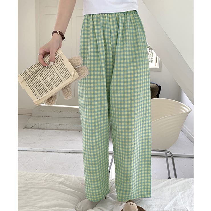 ギンガムチェックパンツ レディース 春夏 | Miniministore | 詳細画像10 