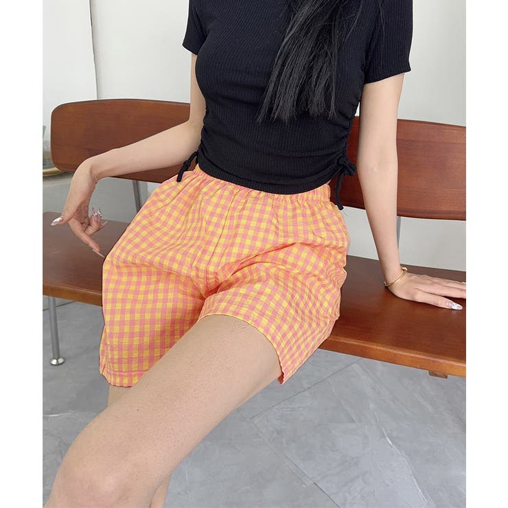 ギンガムチェックパンツ レディース 春夏 | Miniministore | 詳細画像18 