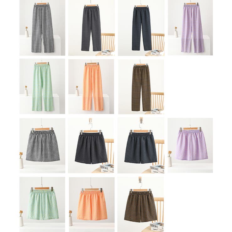 ギンガムチェックパンツ レディース 春夏 | Miniministore | 詳細画像29 