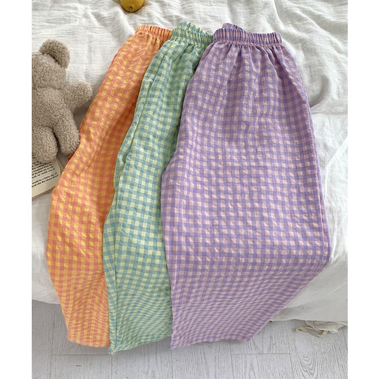 ギンガムチェックパンツ レディース 春夏 | Miniministore | 詳細画像31 