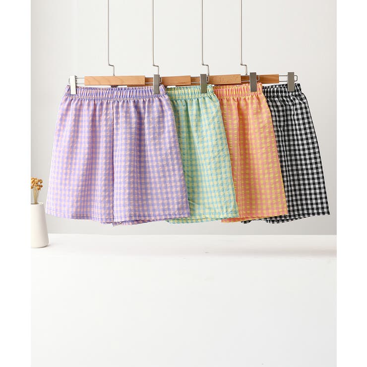ギンガムチェックパンツ レディース 春夏 | Miniministore | 詳細画像33 