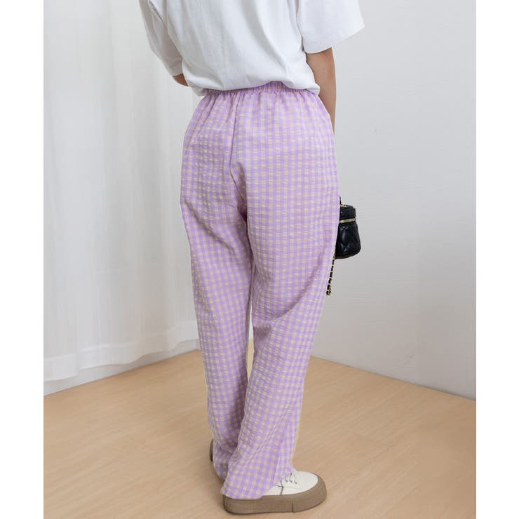 ギンガムチェックパンツ レディース 春夏 | Miniministore | 詳細画像42 