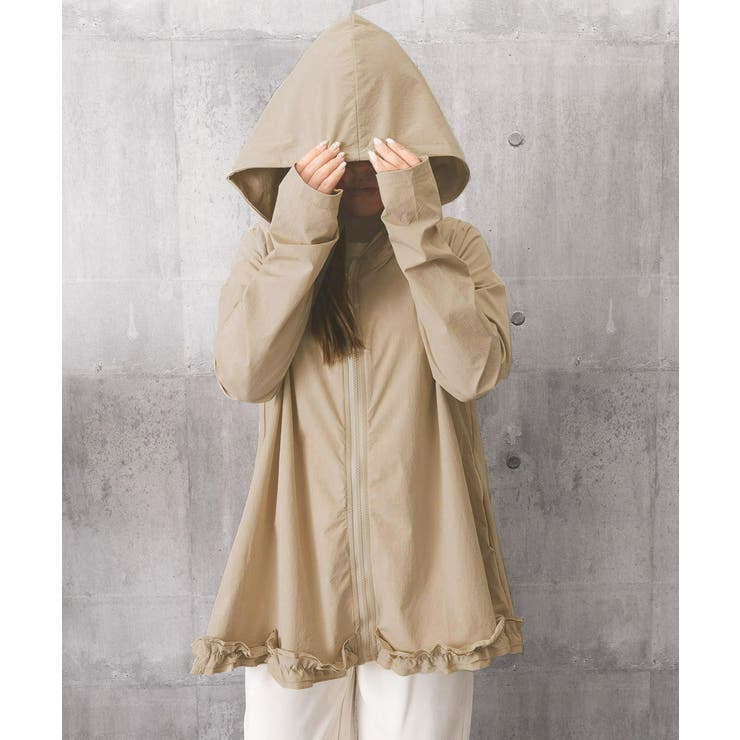 シアパーカー長袖フリルラッシュガード夏服 | Miniministore | 詳細画像29 
