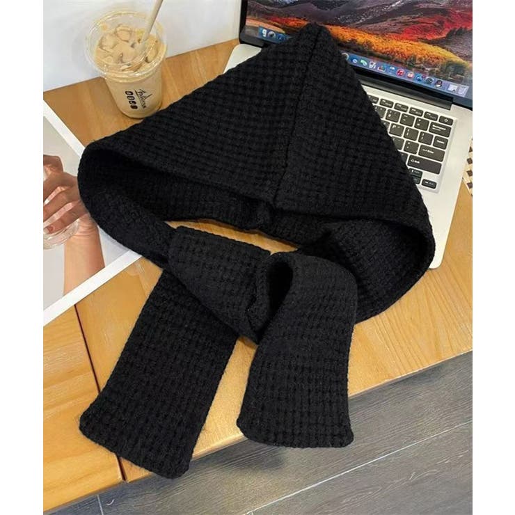 フード付きニットマフラー韓国風バラクラバ | Miniministore | 詳細画像18 